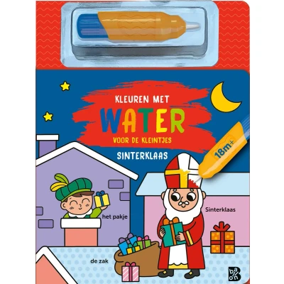 Afbeelding van Kleuren met water voor de kleintjes: Sinterklaas