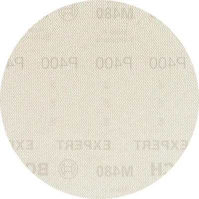 Image de BOSCH 2608900679 Expert M480 filet de ponçage Best for Wood and Paint, diamètre 125 mm, grain 400 (5 pcs)
