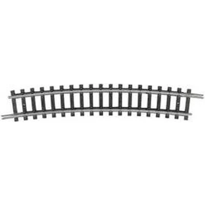 Afbeelding van N Minitrix rails T14927 Gebogen 15 362.6 mm 10 stuk(s)