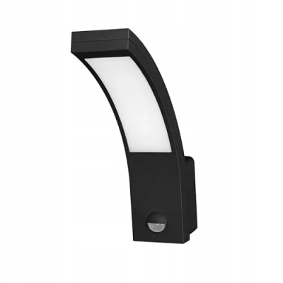 Afbeelding van Buitenlamp met Bewegingssensor PIRYT Tuinverlichting 4000K Buitenverlichting IP54 Muurlamp/Wandlamp 800lm Zwart