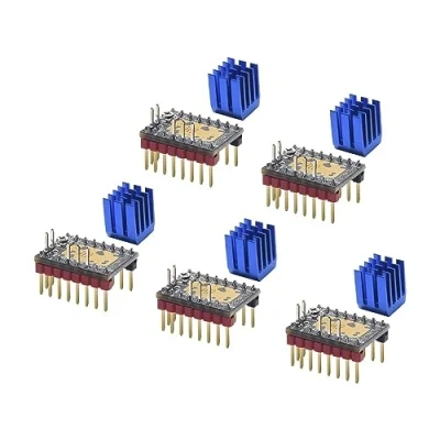 Afbeelding van KINGPRINT TMC2209 V1.2 Stepper Motor Driver 2.8A Peak 3D Printer Onderdelen voor SKR V1.4/SKR V1.4 TURBO/SKR PRO V1.1