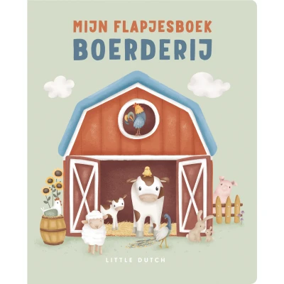 Afbeelding van Mercis publishing little dutch mijn flapjesboek boerderij
