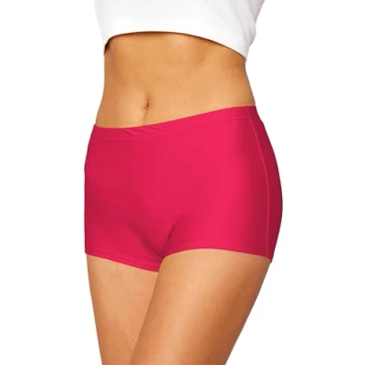 Afbeelding van Merry Style HI Leila Dames Zwembroek Zwemshorts Bikinibroekje Elastische tailleband Polyamide &amp; Elastaan Roze (3260) 38