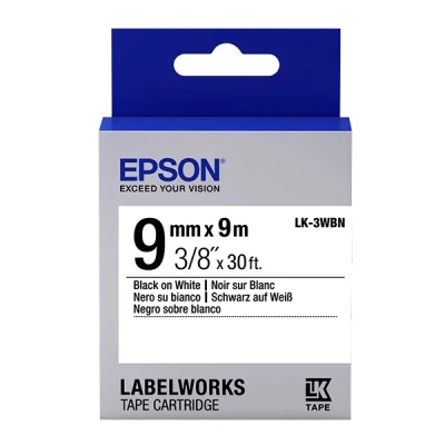 Image de Epson LabelWorks LK 3WBN bande d&#039;étiquettes 1 rouleau(x)