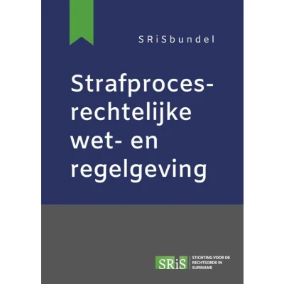 Afbeelding van Boom Juridische wettenbundels Strafprocesrechtelijke wet en regelgeving