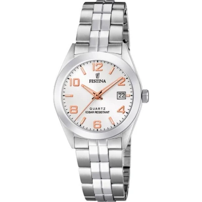 Afbeelding van Festina Dress Watch F20438/4, zilver, armband, zilver., armband