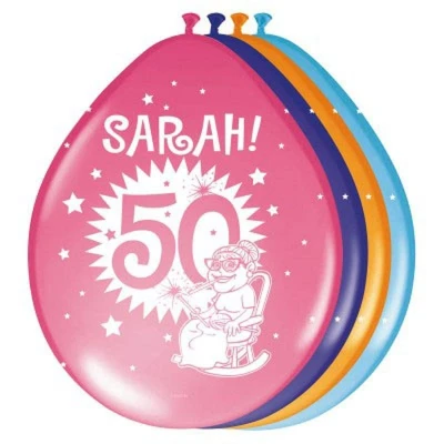 Image de Ballon Sarah! 8 pièces