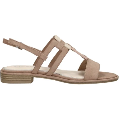 Afbeelding van Marco Tozzi Sandalen Plat beige Maat 39