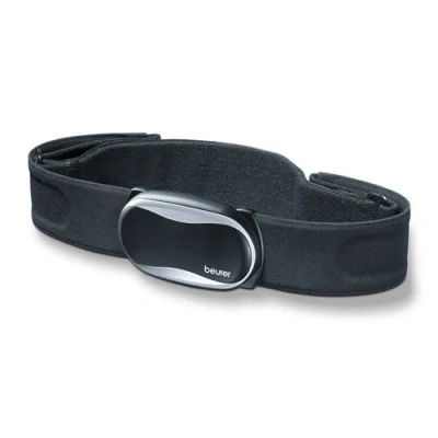 Image de cardio fréquencemètre Beurer Ceinture thoracique textile analogique Noir pour tour de poitrine 60/100 cm