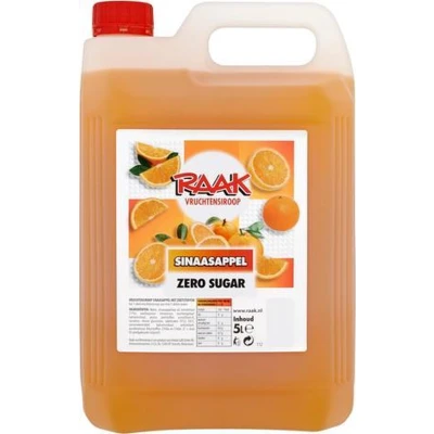 Afbeelding van Raak Siroop Zero Sinaasappel 5l