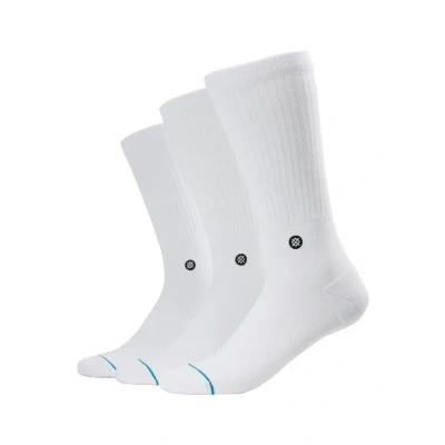 Afbeelding van Stance ICON 3 PACK Sokken, Maat: 35 37, White