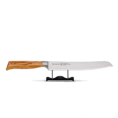 Afbeelding van Messermeister Oliva Elite Elegant 23 cm Broodmes met Olijfhouten Handvat Duitse Precisie