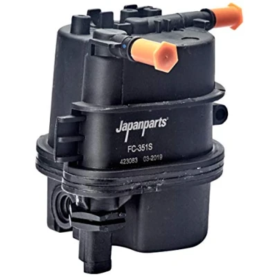Afbeelding van ASHIKA 30 03 351 Brandstoffilter Pijpfilter, Met filterverwarming FORD: FIESTA 6, 5, 5 Van, PEUGEOT: 206 Hatchback, 207 Hatchback