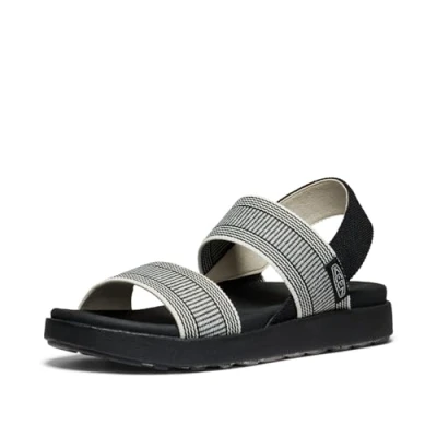 Afbeelding van Keen ELLE Backstrap Sandalen, Dames, Maat: 40, Black Textiel
