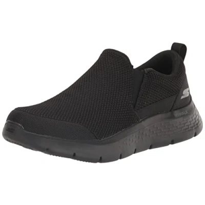 Afbeelding van Skechers Performance GO WALK FLEX SLIP ON Sportieve wandelschoenen, Heren, Maat: 44, Black Textiel/ synthetisch