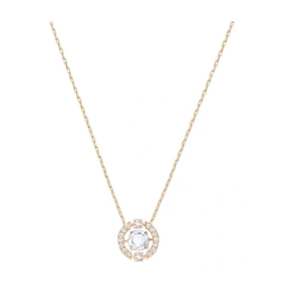 Afbeelding van Swarovski dames Ketting Sparkling Dance in de kleur Roségoud