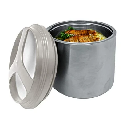 Afbeelding van Nerthus Voedseldrager Geïsoleerd Inox 1000ml