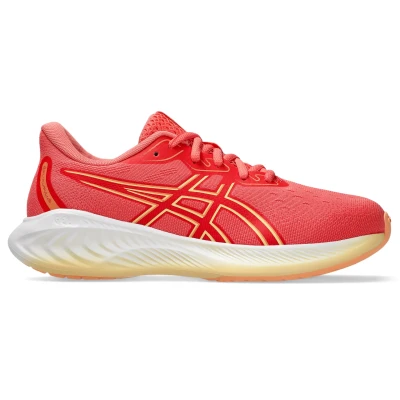 Afbeelding van Asics Gel Cumulus 26 GS 1014A349 Hardloopschoenen Junior Papaya Light Orange EU 33 Roze