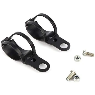 Afbeelding van ANCLLO Beugel voor knipperlichten motorfiets, zwart, 30 43 mm