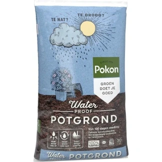 Afbeelding van Potgrond Pokon 30 liter (Waterhoudend, Veenvrij)