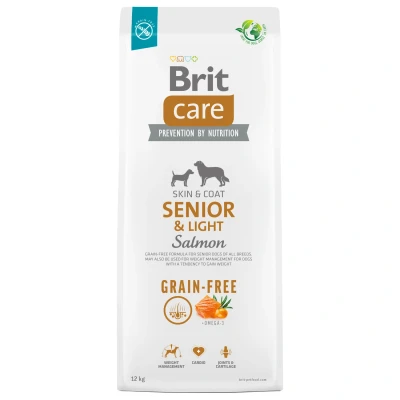 Afbeelding van Brit Care Dog Grain Free Senior Zalm Hondenvoer 12 kg