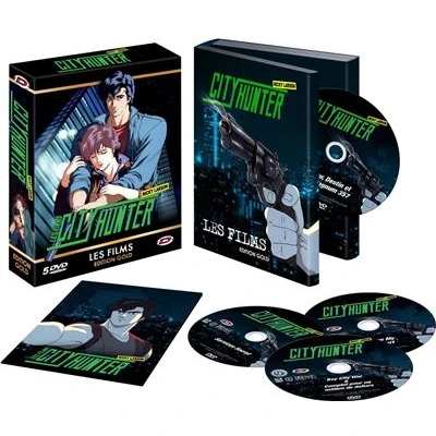 Afbeelding van City Hunter Intégrale 3 films et OAV Coffret DVD + Livret Edition Gold