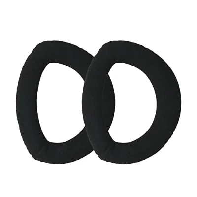 Afbeelding van kwmobile 2x oorkussens geschikt voor Sennheiser HD700 Earpads koptelefoon in zwart