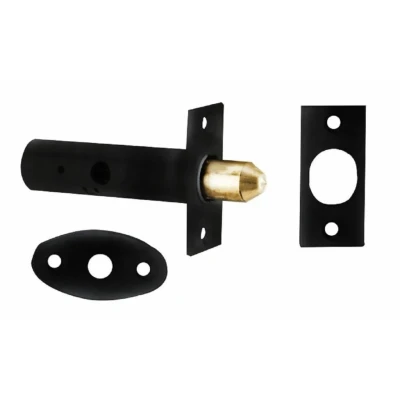 Afbeelding van Eurospec Insteekgrendel zwart gelakt 61mm