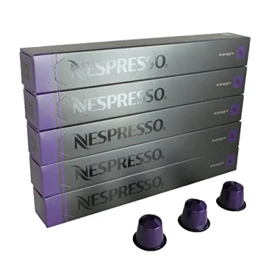Afbeelding van Nespresso Arpeggio Coffee koffiecapsules, 10 mouwen, 100 stuks
