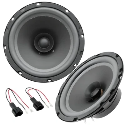 Afbeelding van sound way Luidsprekers Bicone 16,5 cm 120 Watt voor Peugeot