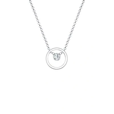 Afbeelding van Elli Cercle Ketting, Dames, Maat: 45, Silber