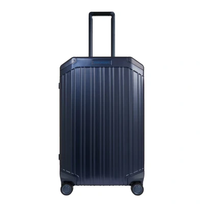 Afbeelding van Piquadro ALU B2 Medium Trolley 69 blue Harde Koffer