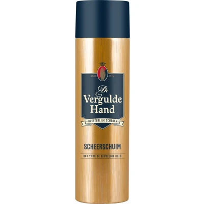 Afbeelding van Vergulde Hand Scheerschuim 250ML