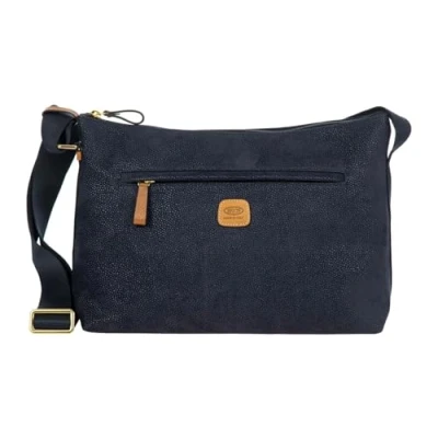 Afbeelding van Bric&#039;s Marta Schoudertas, Dames, Maat: One Size, Blau