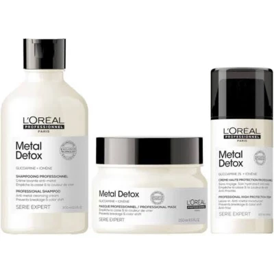 Afbeelding van L`Oreal Professionnel Metal Detox Set Anti Haarbreuk 44