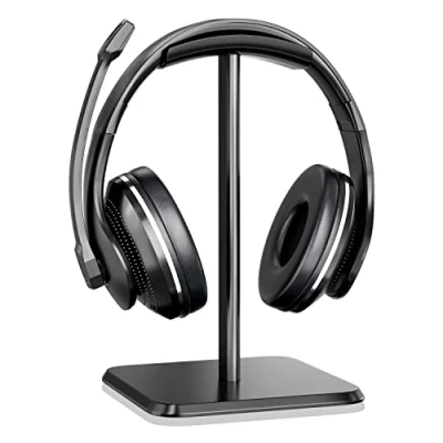 Afbeelding van Gvolatee Helmhouder, afneembare gaming hoofdtelefoonhouder met antislip siliconen, TPU, voor alle helmmaten, on ear hoofdtelefoon, geschikt vitrine, tafel