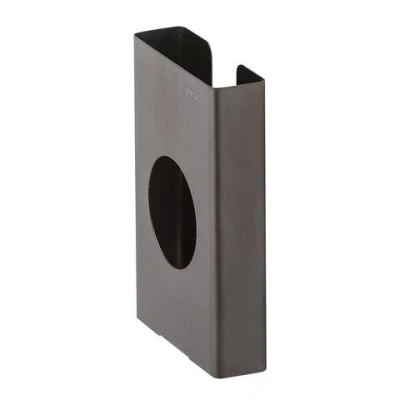 Afbeelding van Geesa Nemox houder voor hygienische zakjes brushed black metal