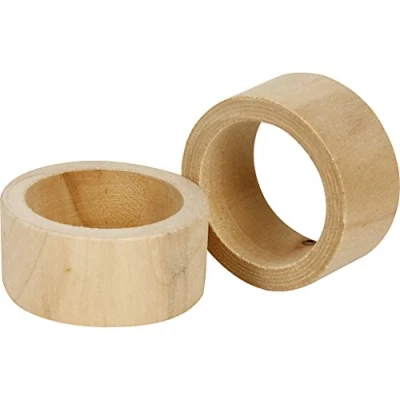 Afbeelding van Servetringen, d: 35 mm, b: 20 grenen, 6stuks