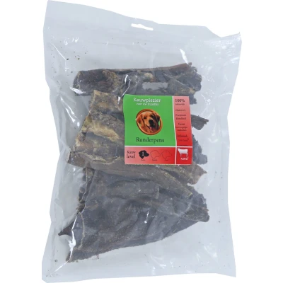 Afbeelding van Natuurlijke Snack runderpens 250g in zak Gebr de boon