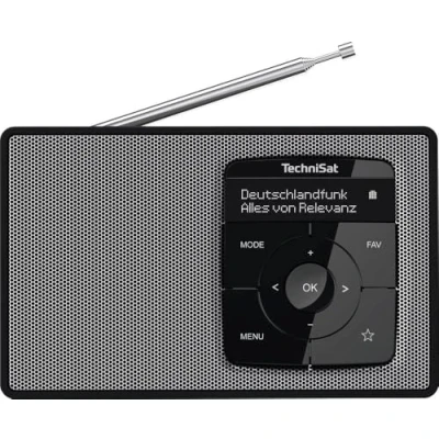Afbeelding van TechniSat DIGITRADIO 2 Radio DAB+, VHF (FM) FM, Bluetooth Wekfunctie Zwart/zilver