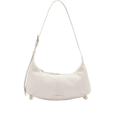 Afbeelding van Coccinelle Abigail Handtas, Dames, Maat: One Size, Blanco