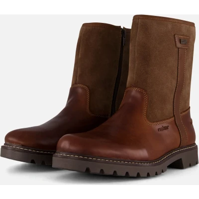 Afbeelding van Rieker Tex Boots cognac Leer Maat 40