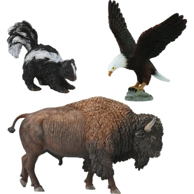 Afbeelding van Collecta Set wilde dieren, dierenfiguren 3+