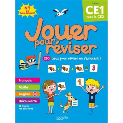 Image de Jouer pour réviser Du CE1 au CE2 Cahier de vacances 2025