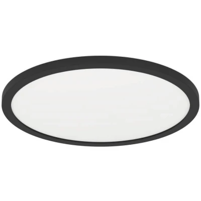 Afbeelding van EGLO connect.z Rovito Z Smart Plafondlamp Ø 29,5 cm Zwart/Wit Instelbaar RGB &amp; wit licht Dimbaar Zigbee