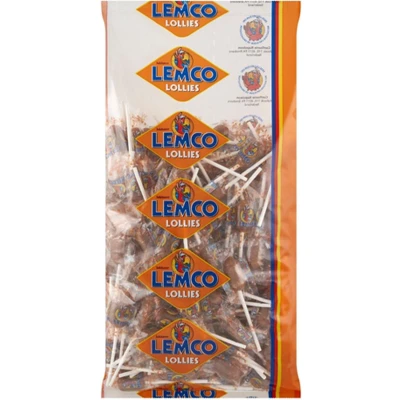 Afbeelding van Lemco Knots Salmiak Lollies 150x