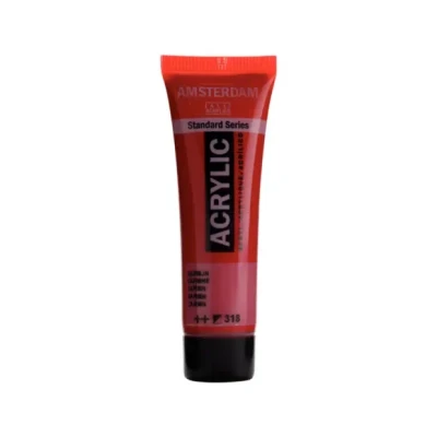 Afbeelding van Amsterdam acryl 318 karmijn 20 ml
