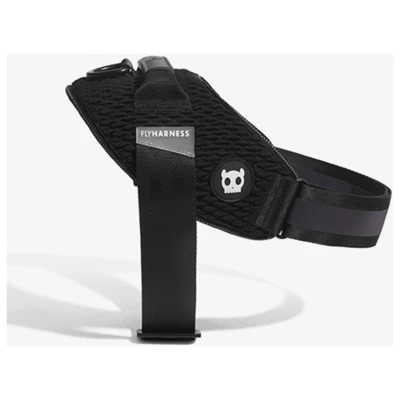 Afbeelding van Zee.Dog Flyharnass Gotham Zwart Hondenharnas 54 76 cm