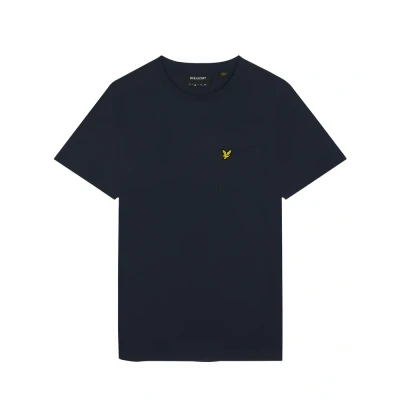Afbeelding van Lyle &amp; Scott Pocket Tshirt basic, Heren, Maat: Small, Dark navy
