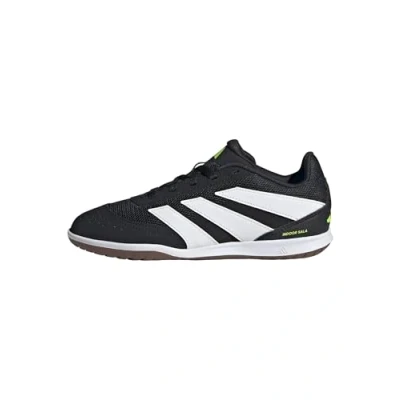 Afbeelding van adidas Performance Predator CLUB Unisex Zaalvoetbalschoenen voor kinderen, Maat: 31.5, Core black/ftwr white/lucid lemon Imitatieleer/ textiel